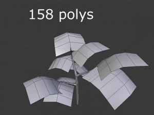 low poly plant 3D Model