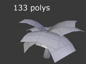 low poly plant 3D Model