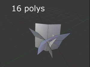 low poly plant Model 3D