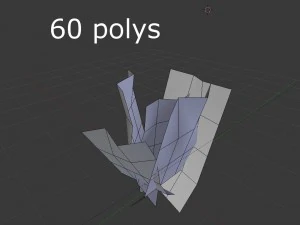low poly plant 3D Model