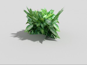 low poly plant 3D Модель