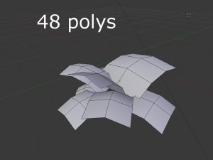 low poly plant 3D 模型