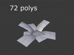 low poly plant 3D Model