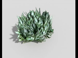 低ポリ植物 3Dモデル