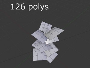 low poly plant Modello 3D