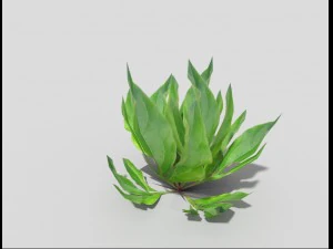 planta de baja poli Modelo 3D