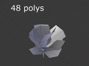 low poly plant Modelo 3D