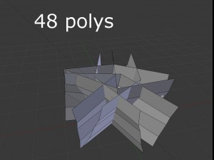 low poly plant 3D Model