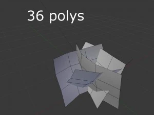 low poly plant 3D Model