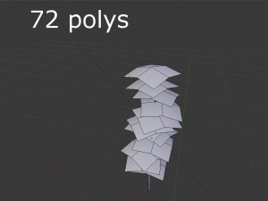 low poly plant 3D 모델
