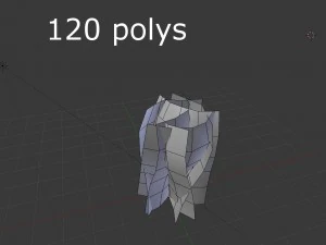 low poly tree 3D Model