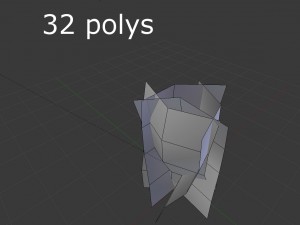 low poly tree 3Dモデル