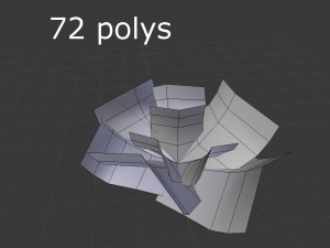 low poly fern 3D 模型