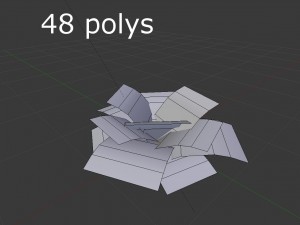 low poly plant 3D 模型