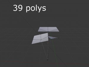 low poly flower 3D Model