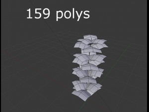 low poly plant 3Dモデル