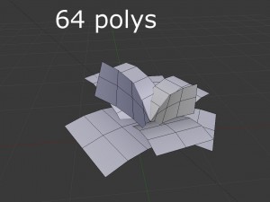 low poly plant Modèle 3D