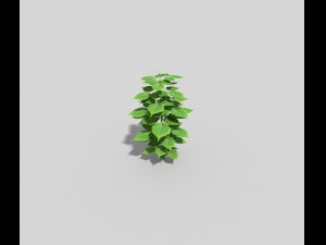 low poly plant 3D Model