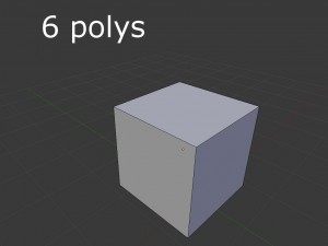 low poly wooden crate 3D मॉडल