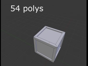 5 low poly wooden crates pack 3D मॉडल