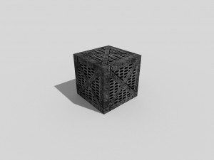 metal crate 3D Model