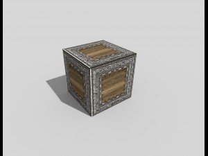 metal crate 3D Model