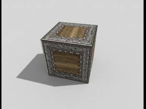 metal crate 3D 모델