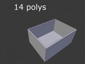 metal crate 3D Model