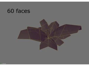 helecho de baja poli Modelo 3D