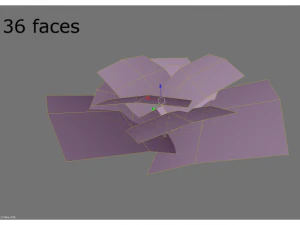 low poly fern 3D Model