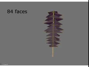 low poly pine tree 3D Model