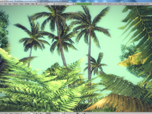 low poly jungle plants pack 3D Model