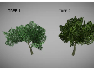 low poly jungle pack 3D Model