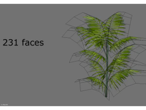 low poly plant 3D Model