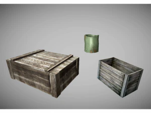 paquete de objetos de garaje Modelo 3D