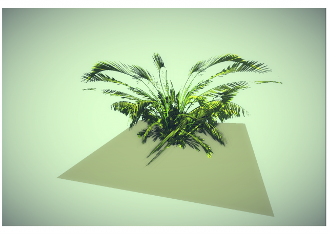 low poly plant 3D Model .c4d .max .obj .3ds .fbx .stl .blend 
