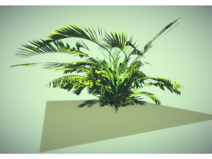 low poly plant 3D Model
