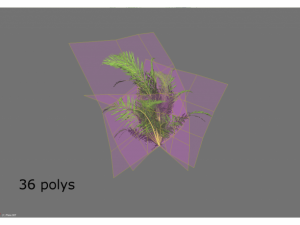 low poly plant 3Dモデル