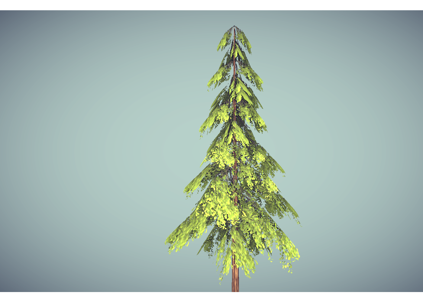 Low poly pine tree 3D Model in Small Plants 3DExport