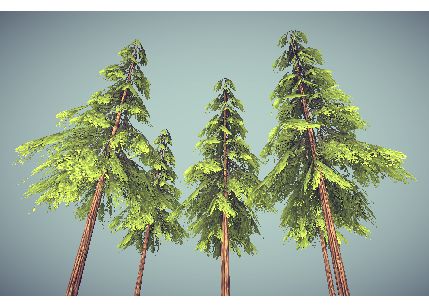 Low poly pine tree 3D Model in Small Plants 3DExport