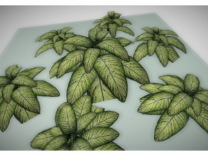 low poly plant 3D Модель