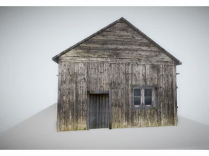 low poly medeival house 3D Model