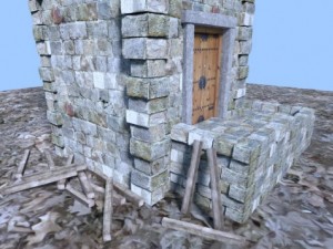 medieval tower 3D Model