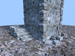 medieval tower 3D Model