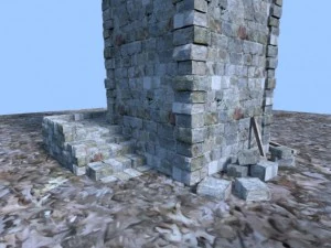medieval tower 3D Model