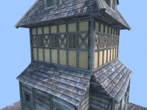 medieval tower 3D Model