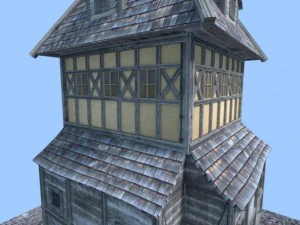 medieval tower 3D Model