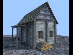 medieval house 3D Model
