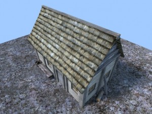 medieval house 3D Модель