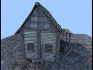 medieval house 3D Модель